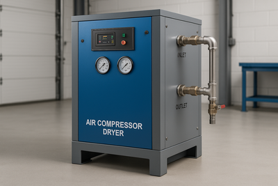 A picture of a compressed air dryer